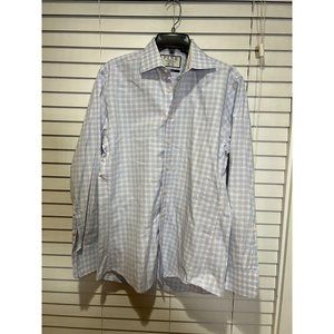 Thomas Pink Long Sleeve Button Up Shirt -‎ Size 15.5